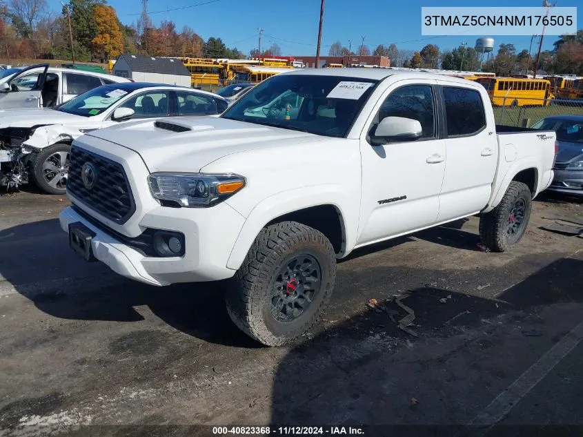 2022 Toyota Tacoma Trd Sport VIN: 3TMAZ5CN4NM176505 Lot: 40823368