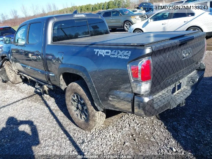 2022 Toyota Tacoma Trd Off Road VIN: 3TMDZ5BN7NM133243 Lot: 40824391