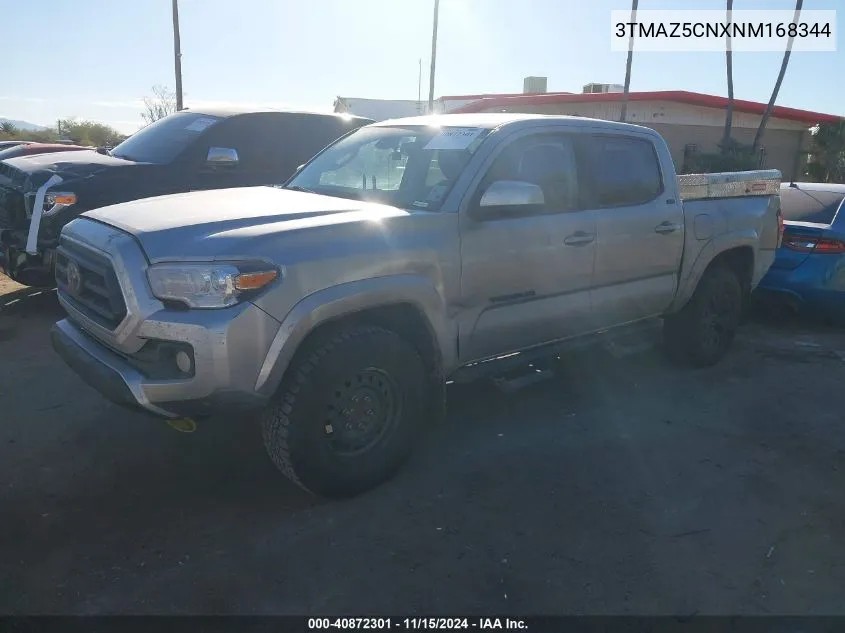 2022 Toyota Tacoma Sr5 V6 VIN: 3TMAZ5CNXNM168344 Lot: 40872301