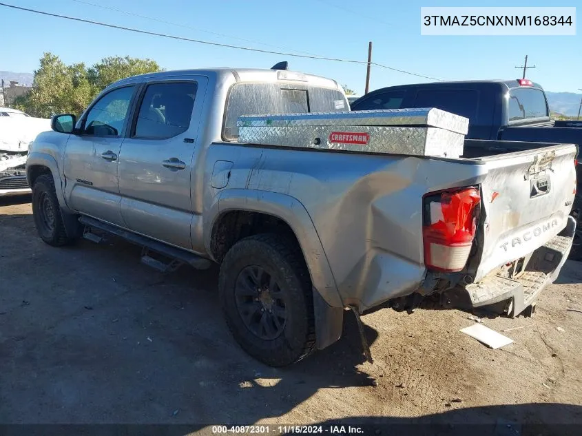 2022 Toyota Tacoma Sr5 V6 VIN: 3TMAZ5CNXNM168344 Lot: 40872301