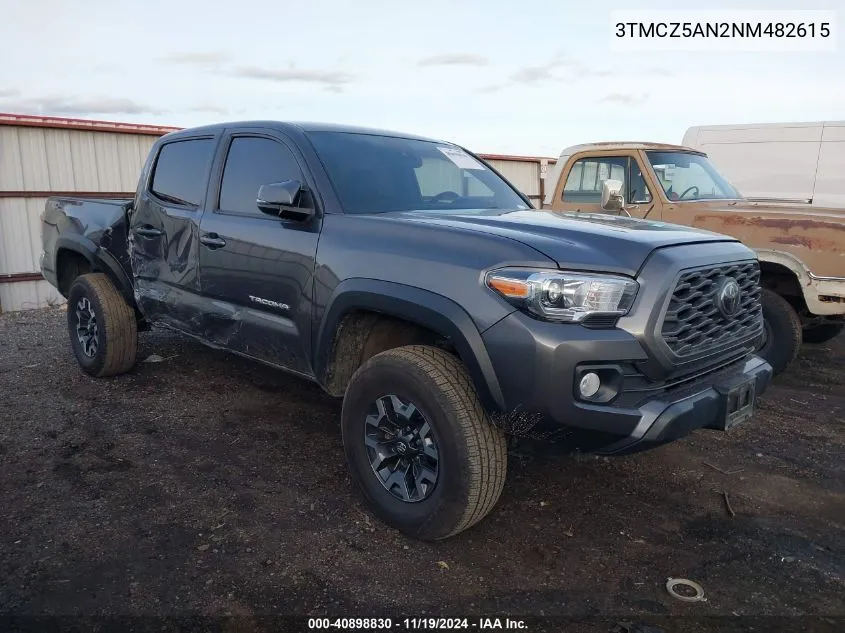 2022 Toyota Tacoma Trd Off Road VIN: 3TMCZ5AN2NM482615 Lot: 40898830