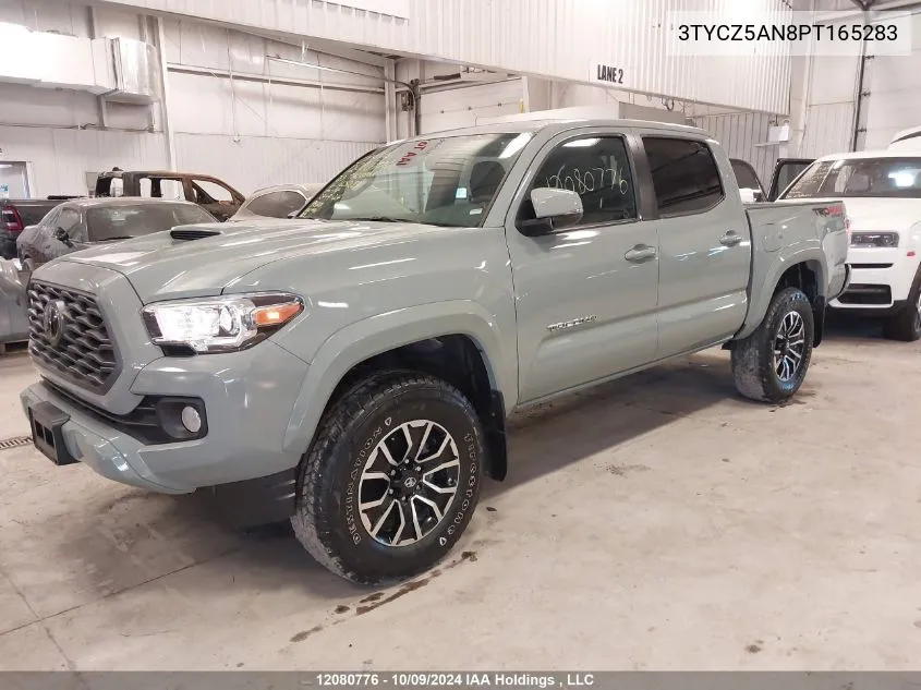 3TYCZ5AN8PT165283 2023 Toyota Tacoma Double Cab/Sr/Sr5/Trail/Trd Sport/Trd Off Road/Trd Pro