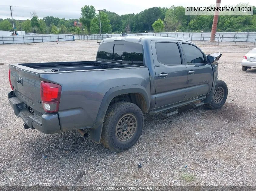 2023 Toyota Tacoma Trail Edition VIN: 3TMCZ5AN9PM611033 Lot: 39322802