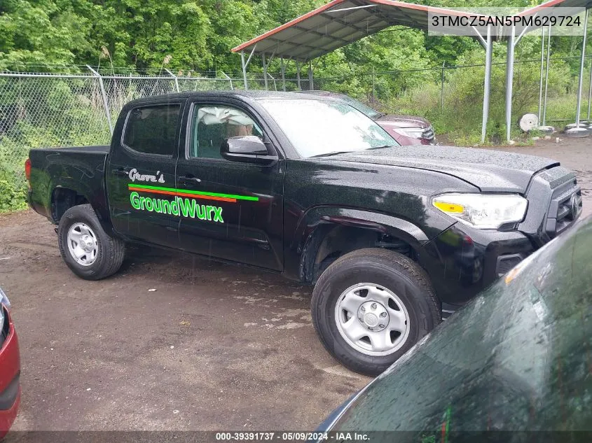 2023 Toyota Tacoma Sr V6 VIN: 3TMCZ5AN5PM629724 Lot: 39391737