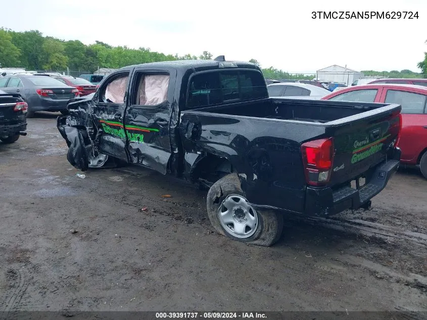 2023 Toyota Tacoma Sr V6 VIN: 3TMCZ5AN5PM629724 Lot: 39391737