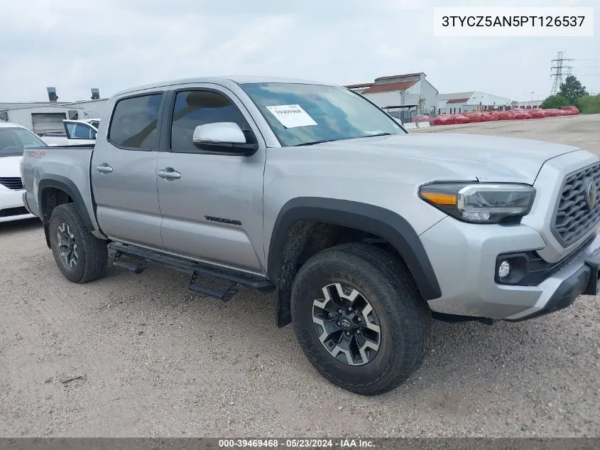 2023 Toyota Tacoma Trd Off Road VIN: 3TYCZ5AN5PT126537 Lot: 39469468