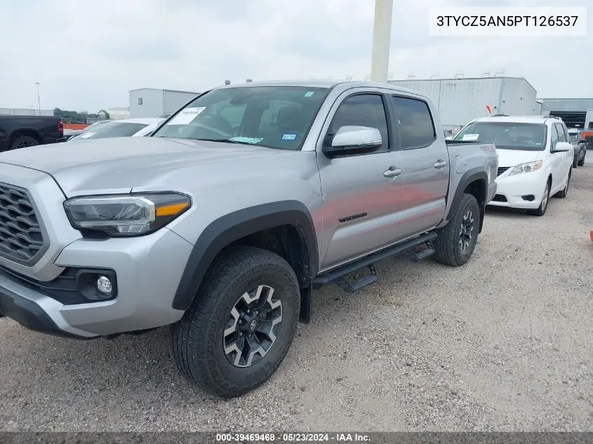 2023 Toyota Tacoma Trd Off Road VIN: 3TYCZ5AN5PT126537 Lot: 39469468