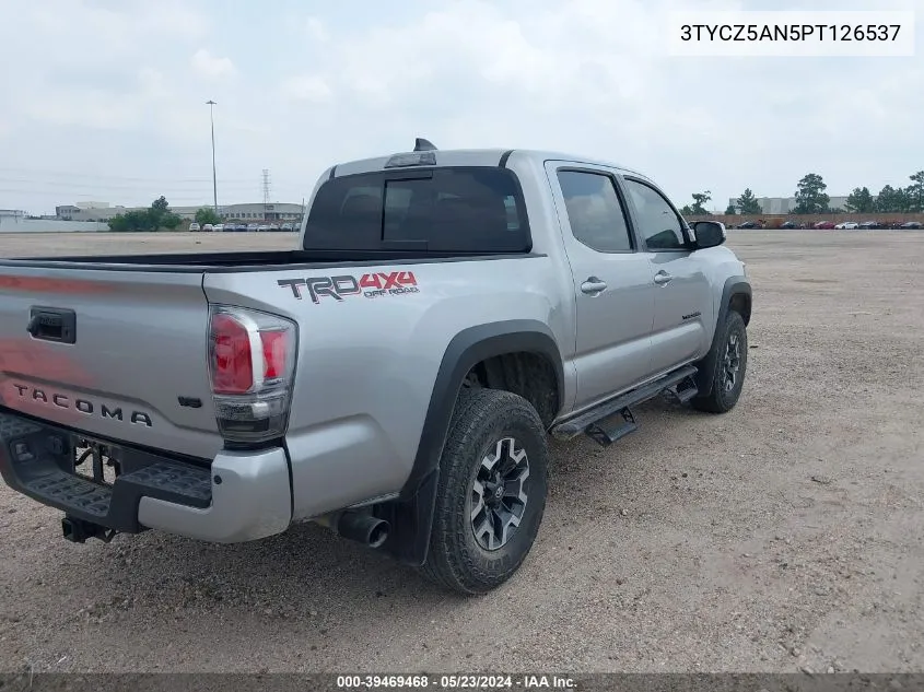 2023 Toyota Tacoma Trd Off Road VIN: 3TYCZ5AN5PT126537 Lot: 39469468