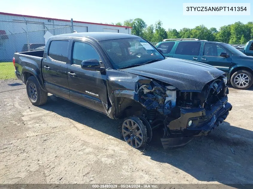 2023 Toyota Tacoma Sr5 V6 VIN: 3TYCZ5AN6PT141354 Lot: 39493329