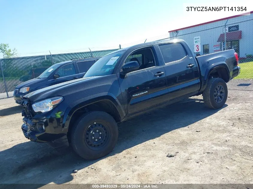 2023 Toyota Tacoma Sr5 V6 VIN: 3TYCZ5AN6PT141354 Lot: 39493329