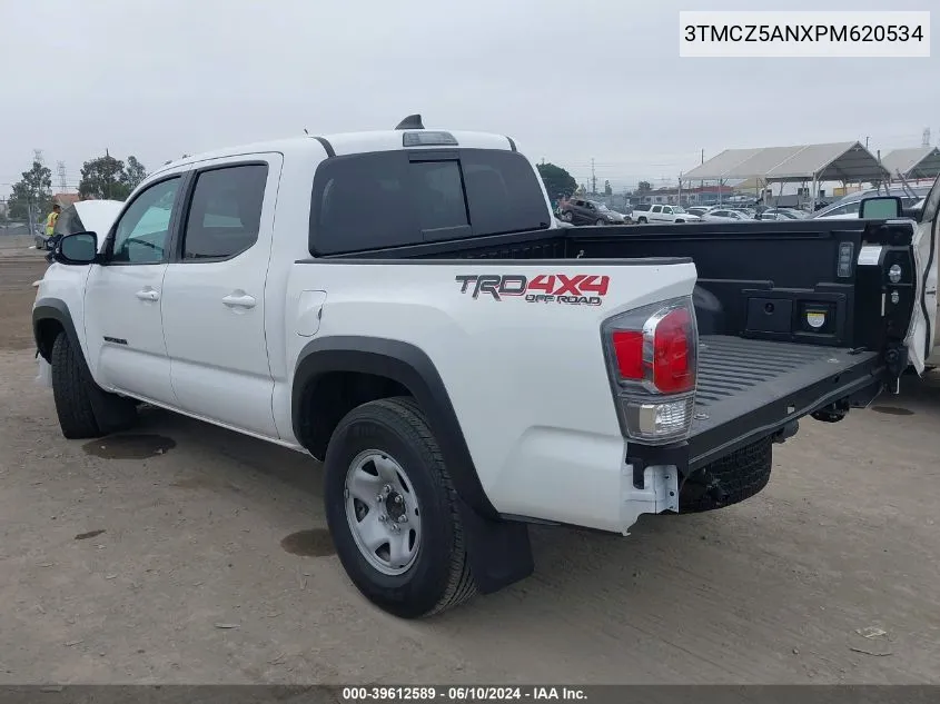 2023 Toyota Tacoma Trd Off Road VIN: 3TMCZ5ANXPM620534 Lot: 39612589