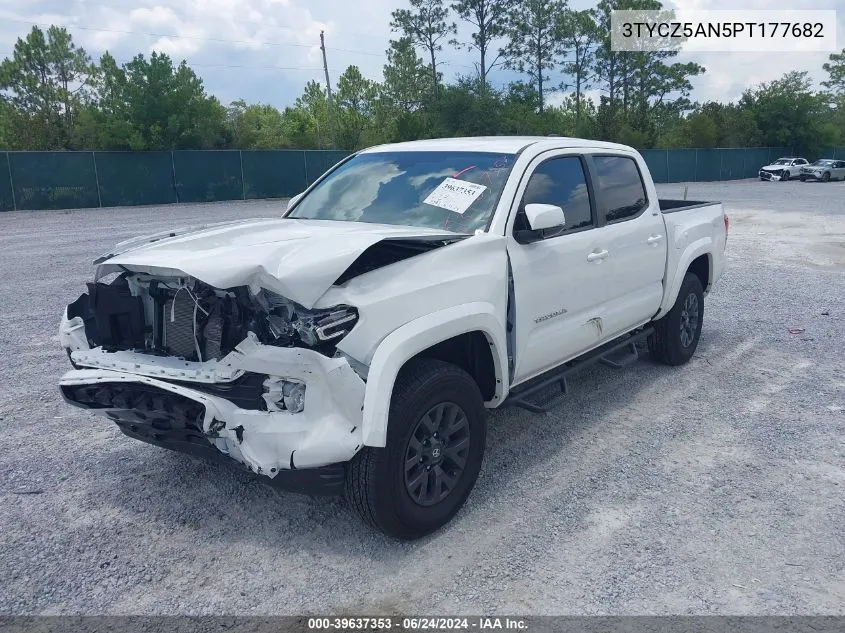 2023 Toyota Tacoma Sr5 V6 VIN: 3TYCZ5AN5PT177682 Lot: 39637353