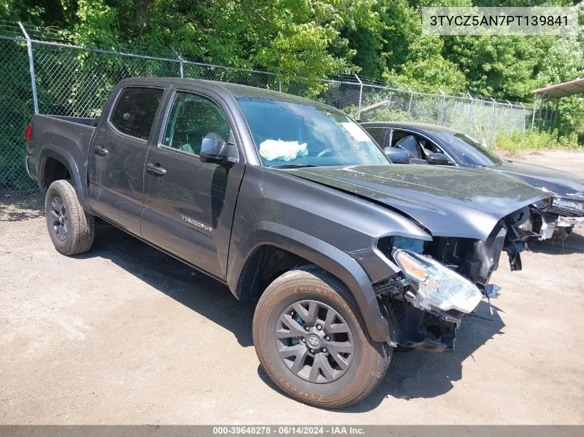 2023 Toyota Tacoma Sr5 V6 VIN: 3TYCZ5AN7PT139841 Lot: 39648278