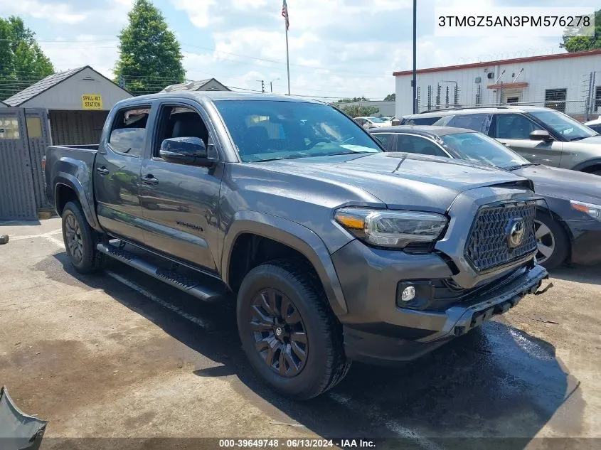 2023 Toyota Tacoma Limited VIN: 3TMGZ5AN3PM576278 Lot: 39649748