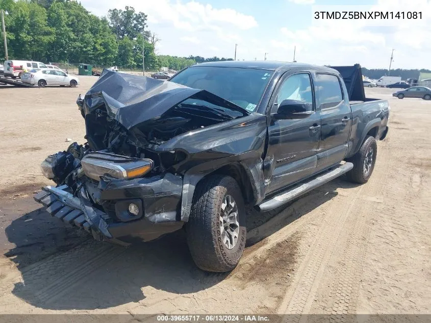 2023 Toyota Tacoma Trd Off Road VIN: 3TMDZ5BNXPM141081 Lot: 39655717