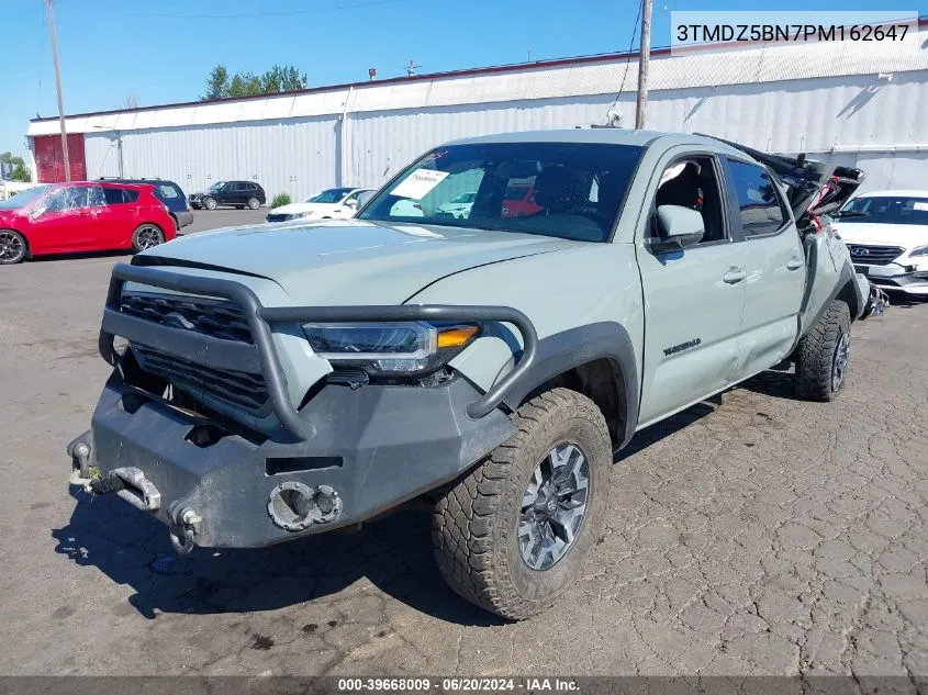 2023 Toyota Tacoma Trd Off Road VIN: 3TMDZ5BN7PM162647 Lot: 39668009