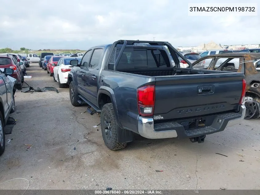 2023 Toyota Tacoma Sr5 V6 VIN: 3TMAZ5CN0PM198732 Lot: 39676040