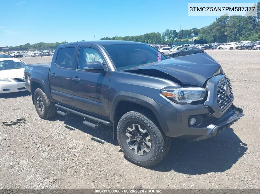 2023 Toyota Tacoma Trd Off Road VIN: 3TMCZ5AN7PM587377 Lot: 39763360