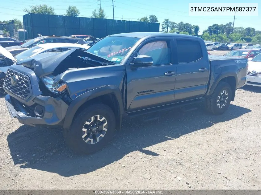 2023 Toyota Tacoma Trd Off Road VIN: 3TMCZ5AN7PM587377 Lot: 39763360