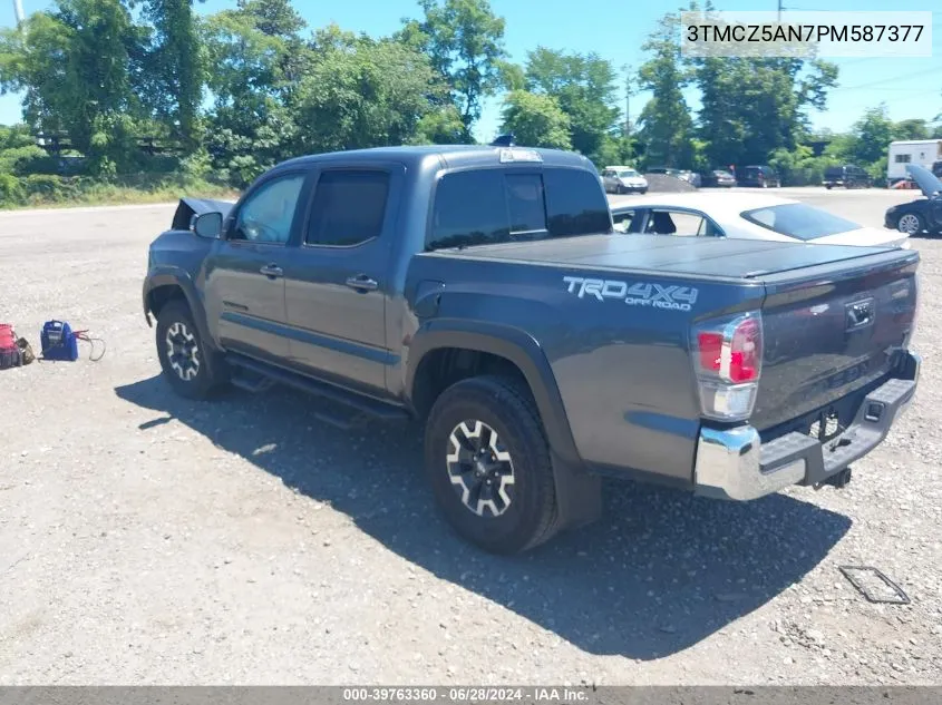 2023 Toyota Tacoma Trd Off Road VIN: 3TMCZ5AN7PM587377 Lot: 39763360