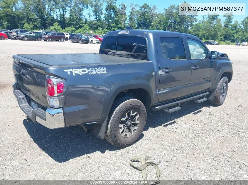 2023 Toyota Tacoma Trd Off Road VIN: 3TMCZ5AN7PM587377 Lot: 39763360