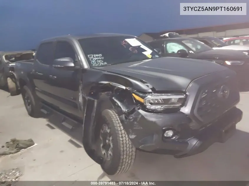 2023 Toyota Tacoma Trd Off Road VIN: 3TYCZ5AN9PT160691 Lot: 39791483