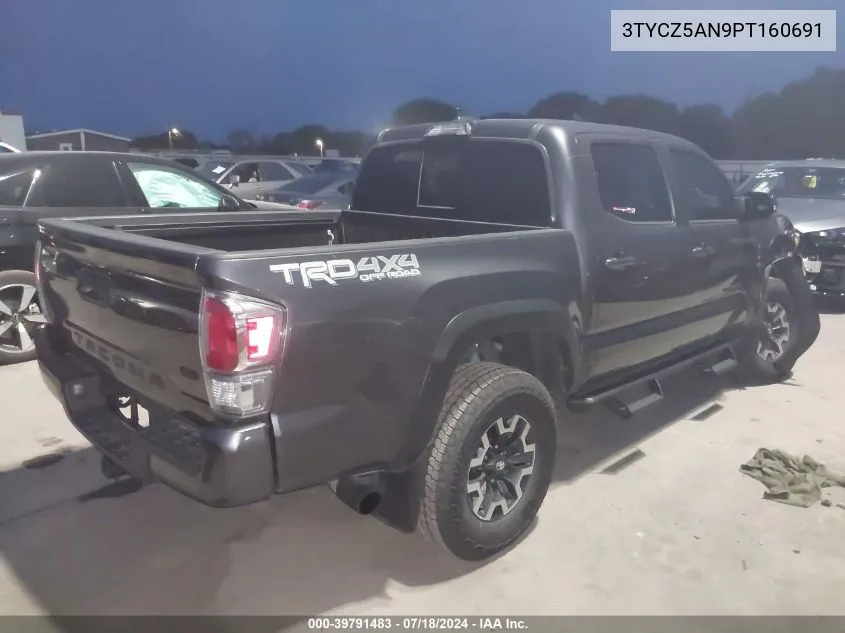 2023 Toyota Tacoma Trd Off Road VIN: 3TYCZ5AN9PT160691 Lot: 39791483