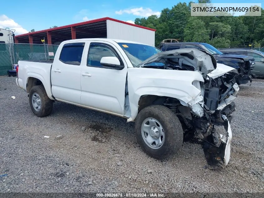 2023 Toyota Tacoma Sr V6 VIN: 3TMCZ5AN0PM609154 Lot: 39826675