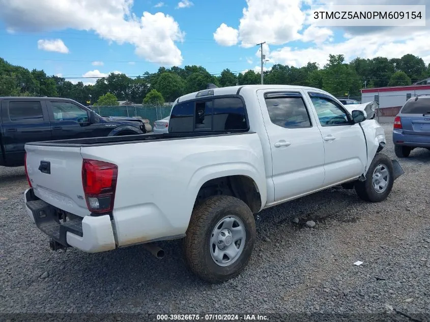 2023 Toyota Tacoma Sr V6 VIN: 3TMCZ5AN0PM609154 Lot: 39826675