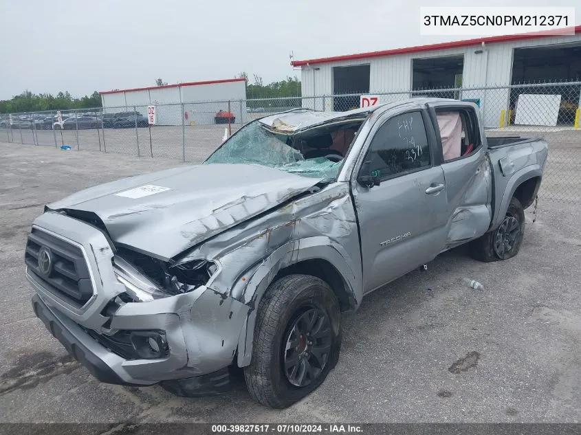 2023 Toyota Tacoma Sr5 V6 VIN: 3TMAZ5CN0PM212371 Lot: 39827517