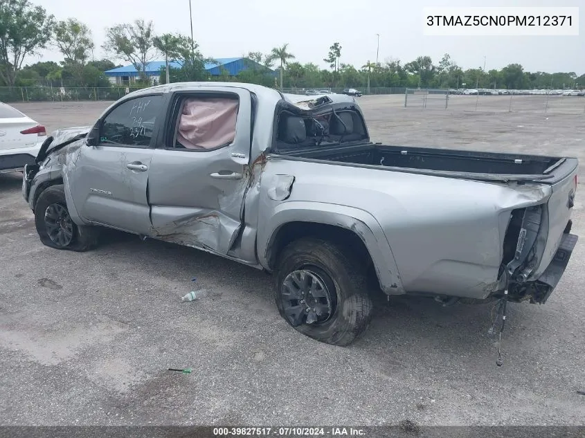 2023 Toyota Tacoma Sr5 V6 VIN: 3TMAZ5CN0PM212371 Lot: 39827517