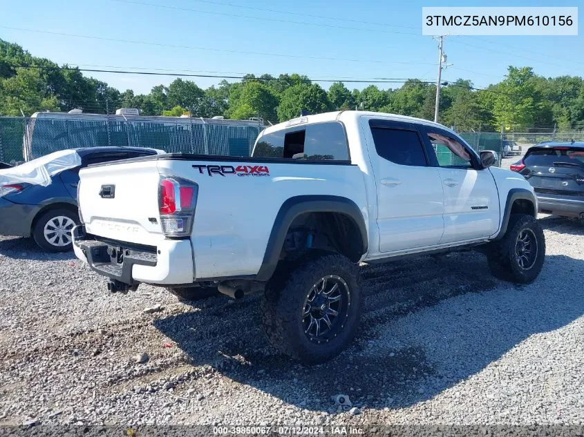 2023 Toyota Tacoma Trd Off Road VIN: 3TMCZ5AN9PM610156 Lot: 39850067