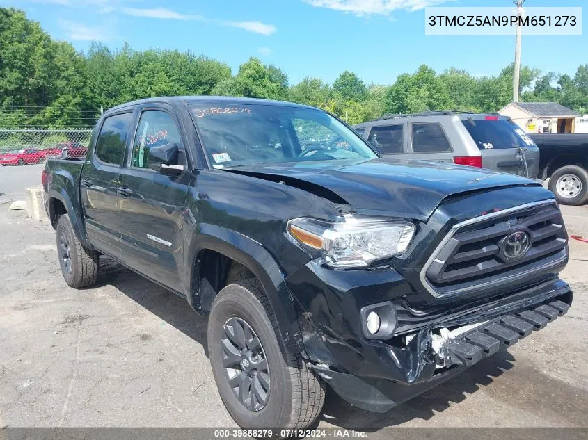 2023 Toyota Tacoma Sr5 V6 VIN: 3TMCZ5AN9PM651273 Lot: 39858279