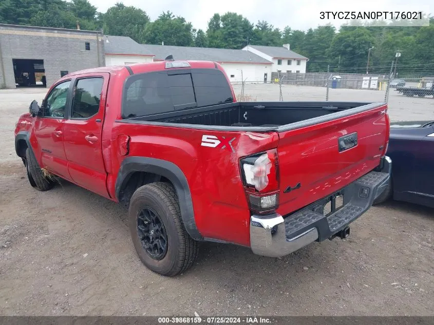 3TYCZ5AN0PT176021 2023 Toyota Tacoma Sr5 V6