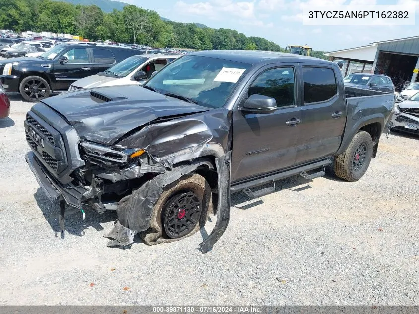 2023 Toyota Tacoma Trd Pro VIN: 3TYCZ5AN6PT162382 Lot: 39871130