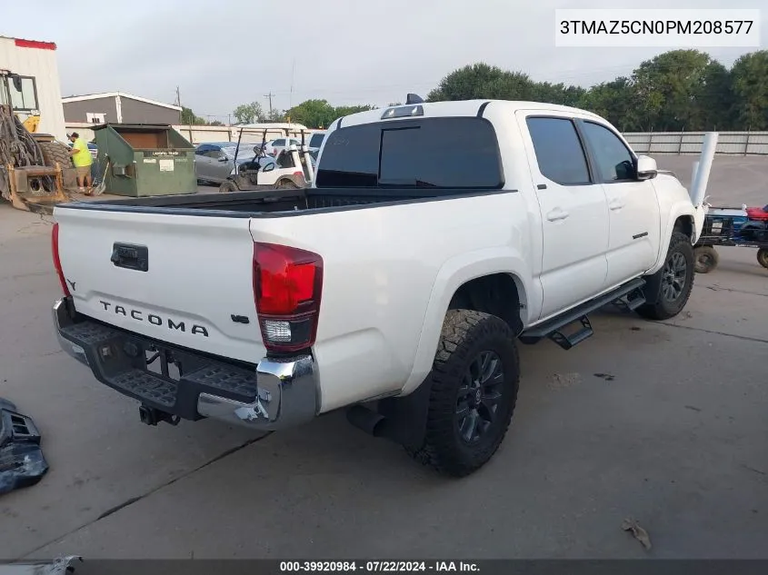 2023 Toyota Tacoma Sr5 V6 VIN: 3TMAZ5CN0PM208577 Lot: 39920984