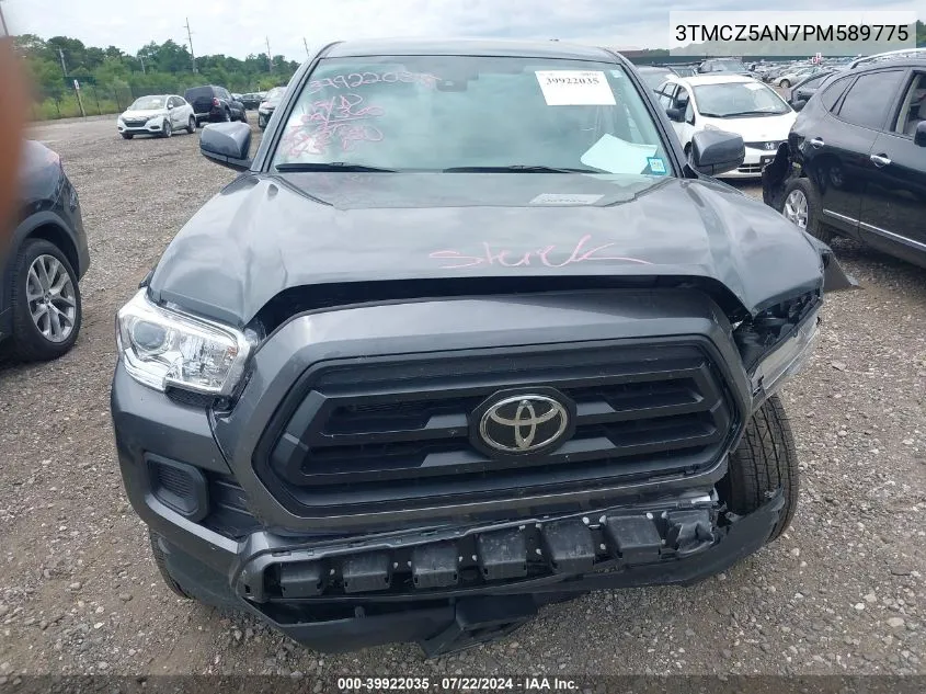 2023 Toyota Tacoma Sr V6 VIN: 3TMCZ5AN7PM589775 Lot: 39922035