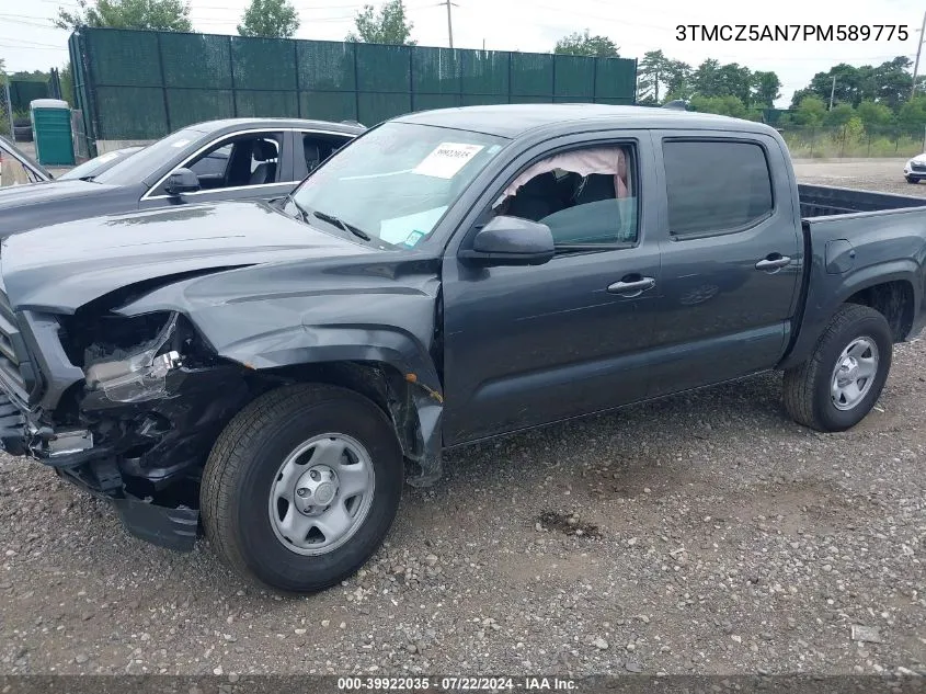 2023 Toyota Tacoma Sr V6 VIN: 3TMCZ5AN7PM589775 Lot: 39922035