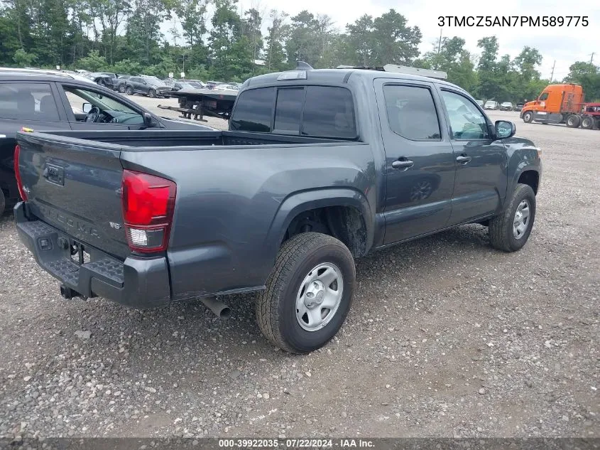 2023 Toyota Tacoma Sr V6 VIN: 3TMCZ5AN7PM589775 Lot: 39922035