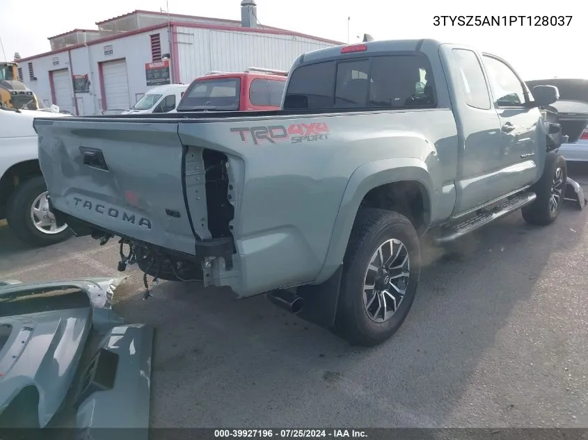 2023 Toyota Tacoma Trd Sport VIN: 3TYSZ5AN1PT128037 Lot: 39927196