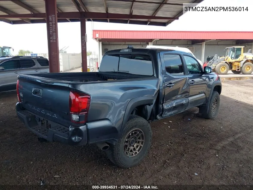 2023 Toyota Tacoma Trail Edition VIN: 3TMCZ5AN2PM536014 Lot: 39934531