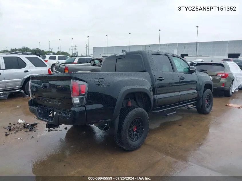 3TYCZ5AN8PT151352 2023 Toyota Tacoma Trd Pro