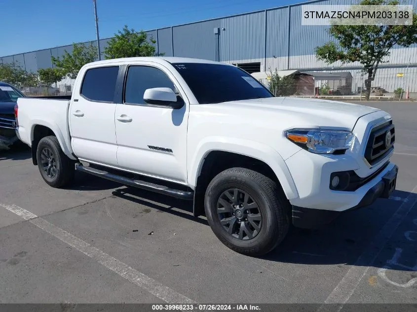 2023 Toyota Tacoma Sr5 V6 VIN: 3TMAZ5CN4PM203138 Lot: 39968233