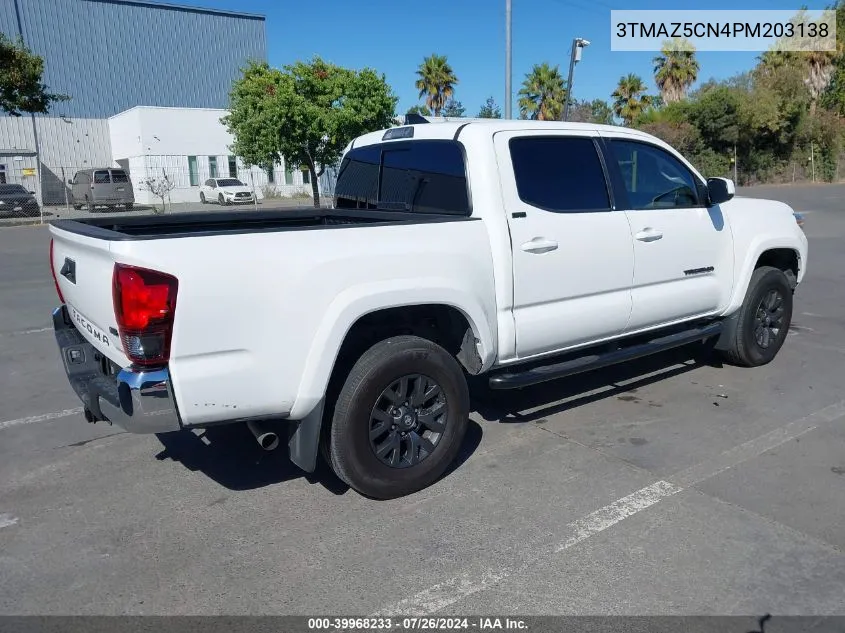 2023 Toyota Tacoma Sr5 V6 VIN: 3TMAZ5CN4PM203138 Lot: 39968233