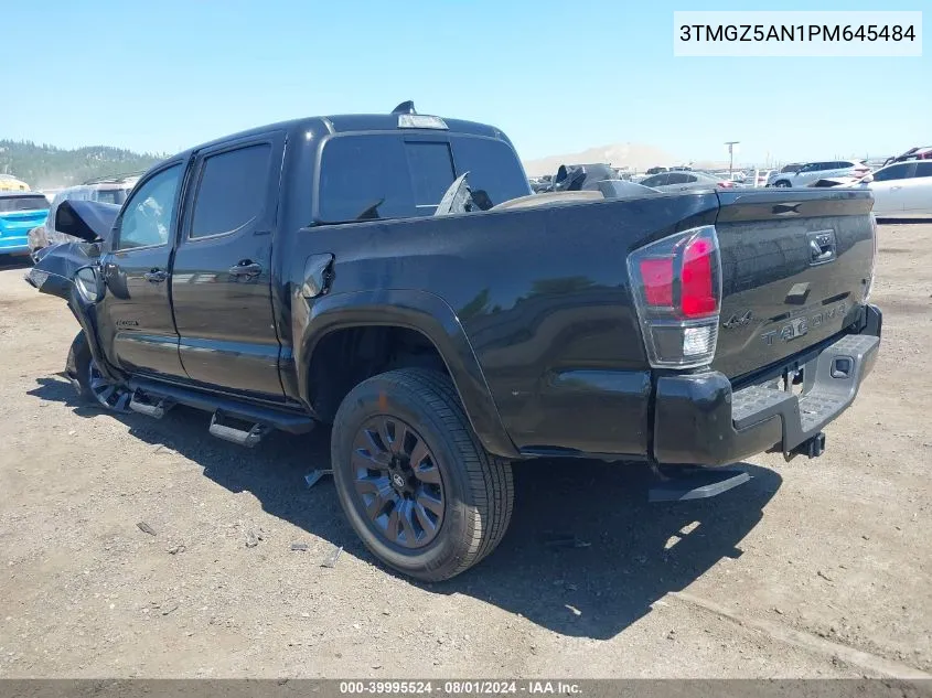 2023 Toyota Tacoma Limited VIN: 3TMGZ5AN1PM645484 Lot: 39995524