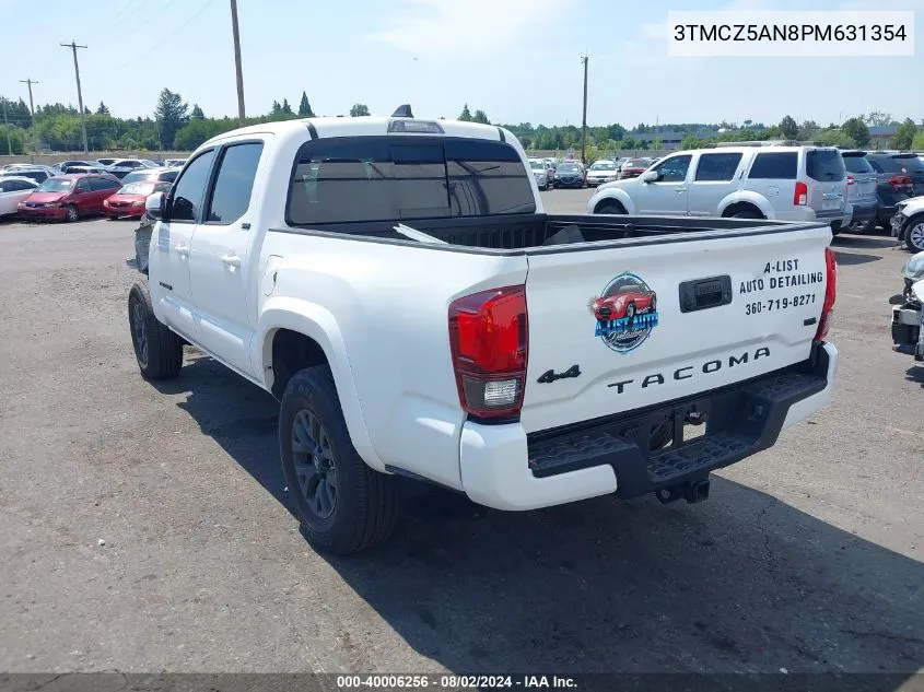 2023 Toyota Tacoma Sr5 V6 VIN: 3TMCZ5AN8PM631354 Lot: 40006256