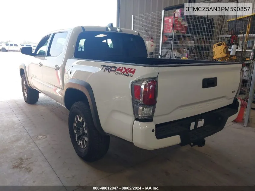 3TMCZ5AN3PM590857 2023 Toyota Tacoma Trd Off Road