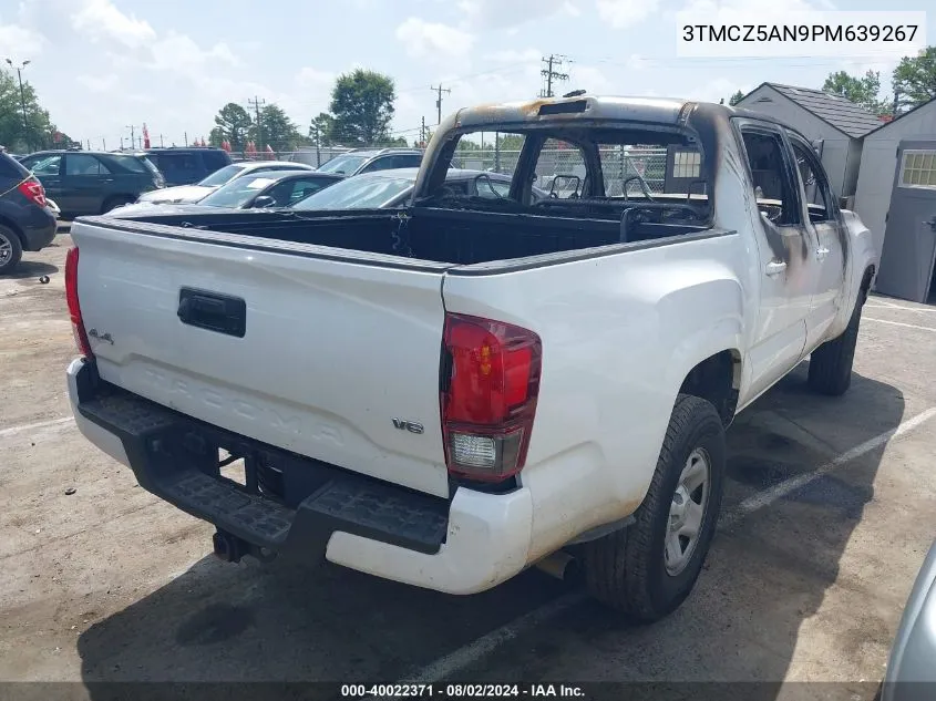 2023 Toyota Tacoma Sr V6 VIN: 3TMCZ5AN9PM639267 Lot: 40022371