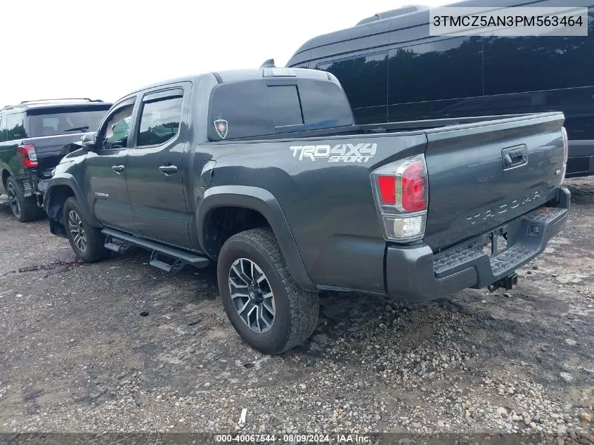 3TMCZ5AN3PM563464 2023 Toyota Tacoma Double Cab/Sr/Sr5/Trail/Trd Sport/Trd Off Road/Trd Pro