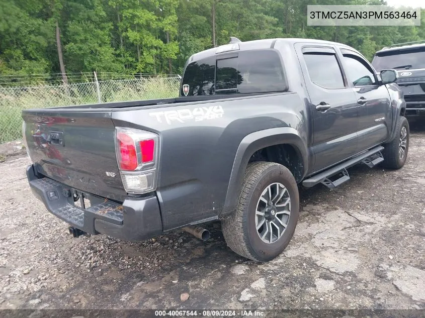 2023 Toyota Tacoma Double Cab/Sr/Sr5/Trail/Trd Sport/Trd Off Road/Trd Pro VIN: 3TMCZ5AN3PM563464 Lot: 40067544